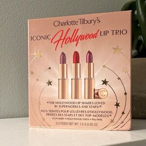 Charlotte Tilbury Iconic Hollywood Lip Trio